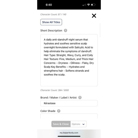 Kérastase Symbiose Fondant Apaisant Essentiel Dandruff Conditioner 200ml - Picture 2 of 2